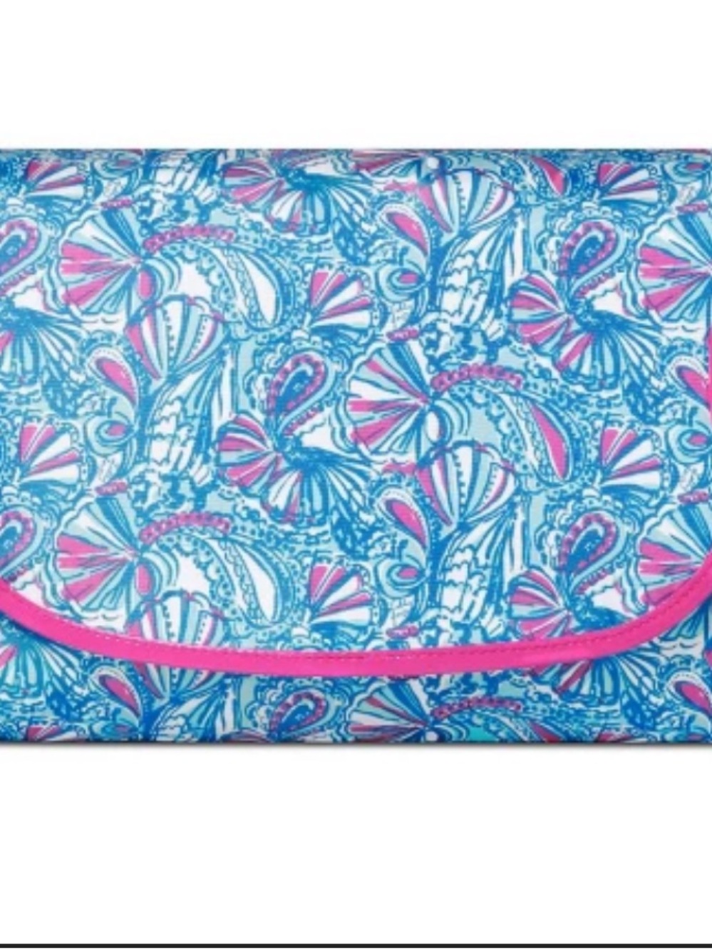 Lilly Pulitzer for Target Blue & Pink Patterned Hanging Valet Case